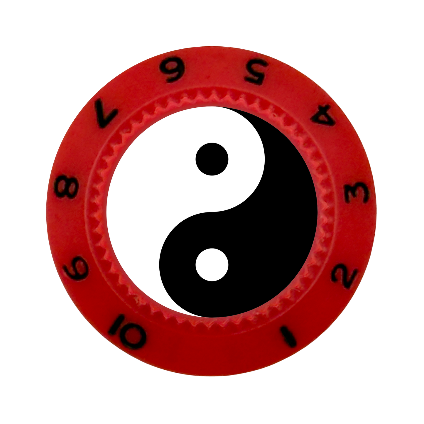 Custom Strums™ Yin and Yang Strat-Style Knob (Single)