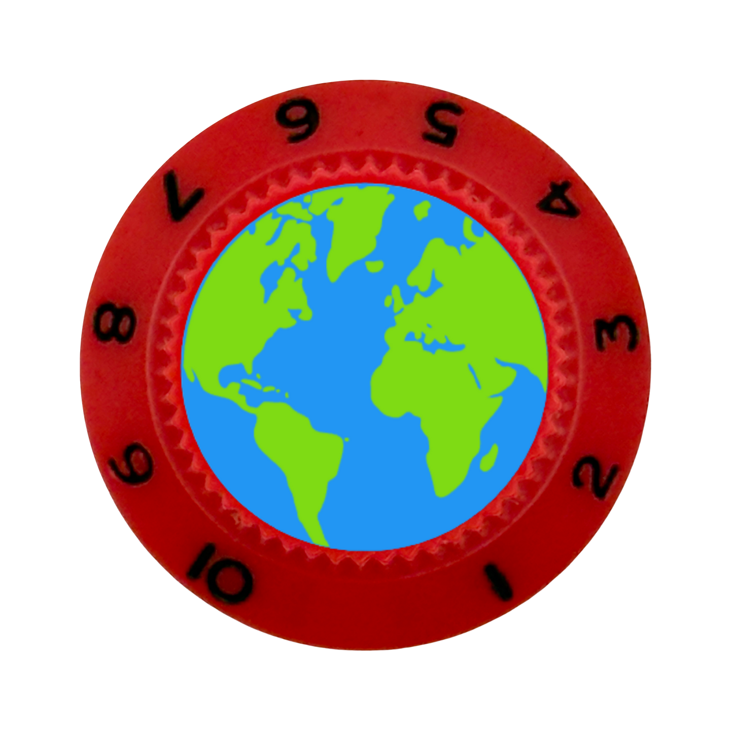 Custom Strums™ Earth Strat-Style Knob (Single)