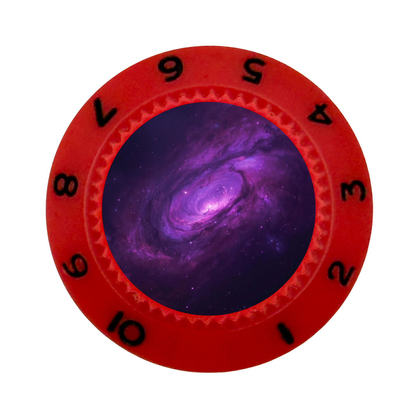 Custom Strums™ Purple Galaxy Strat-Style Knob (Single)