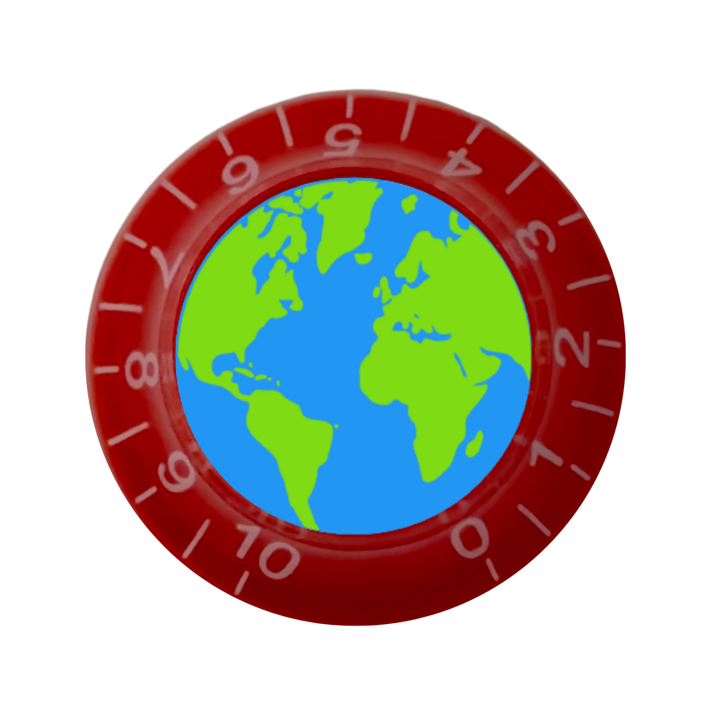 Custom Strums™ Earth Bell-Style Knob (Single)