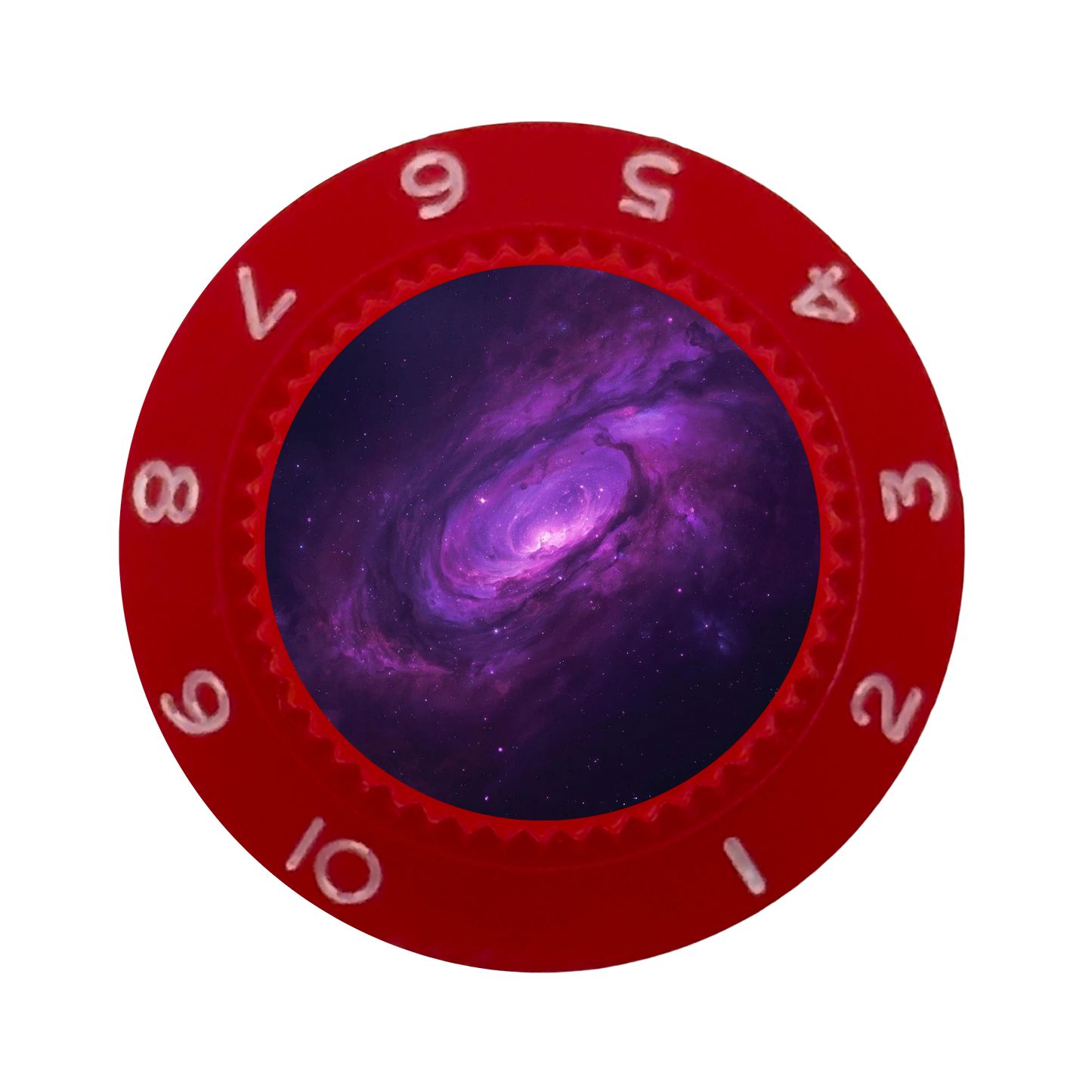 Custom Strums™ Purple Galaxy Strat-Style Knob (Single)
