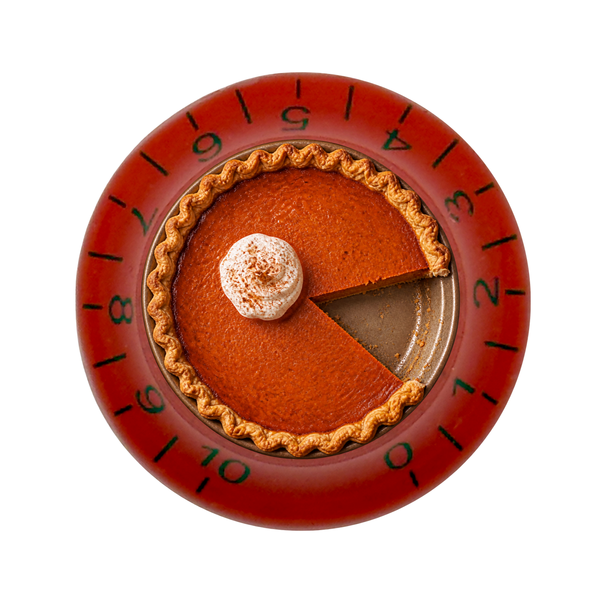 Custom Strums® Pumpkin Pie Bell-Style Knob Imperial (Single)
