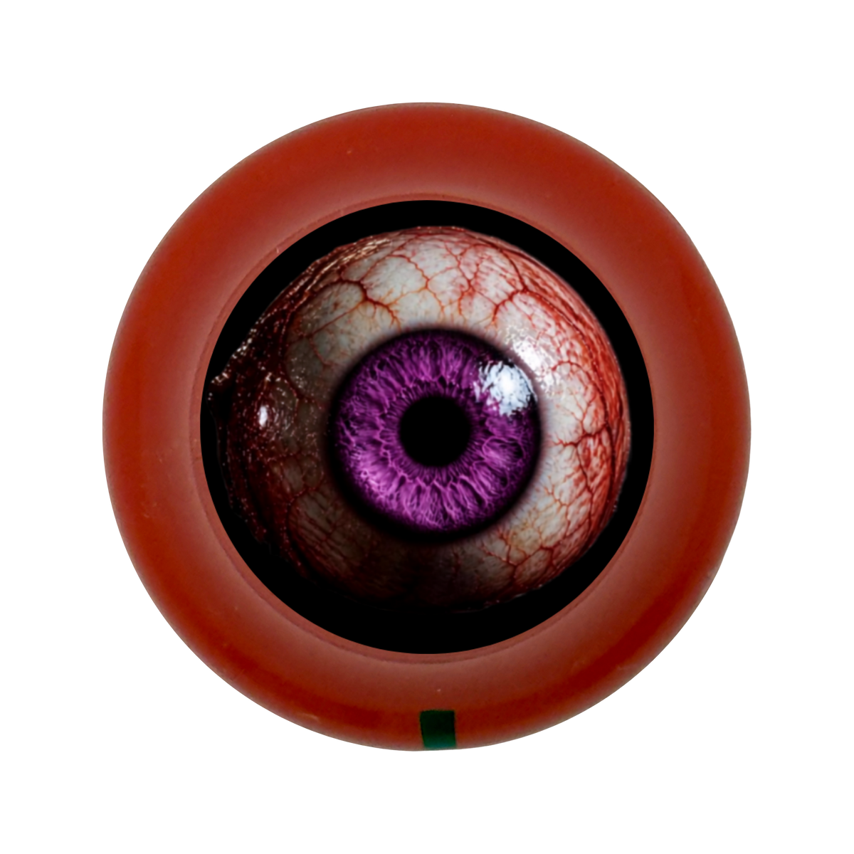 Custom Strums® Scary Purple Eyeball Bell-Style Knob Metric (Single)