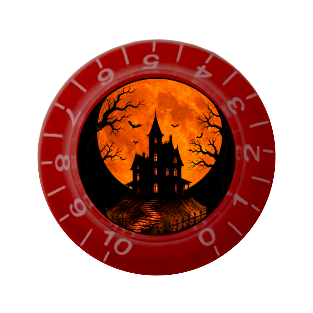 Custom Strums® Haunted Moon Bell-Style Knob Imperial (Single)