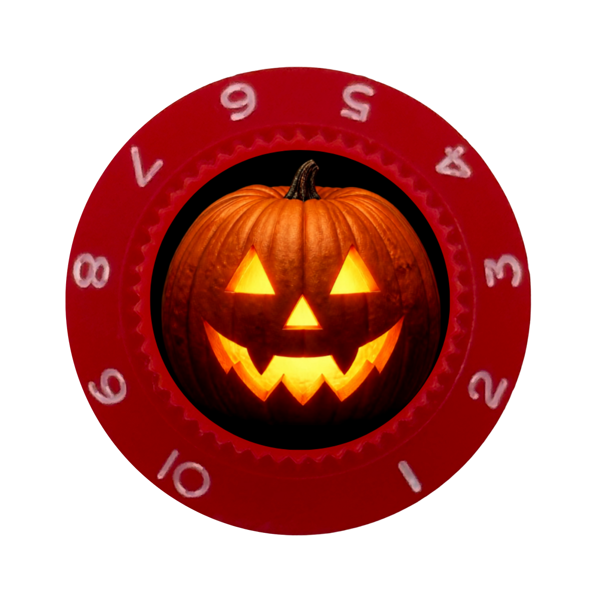 Custom Strums® Jack-o’-Lantern Strat-Style Knob (Single)