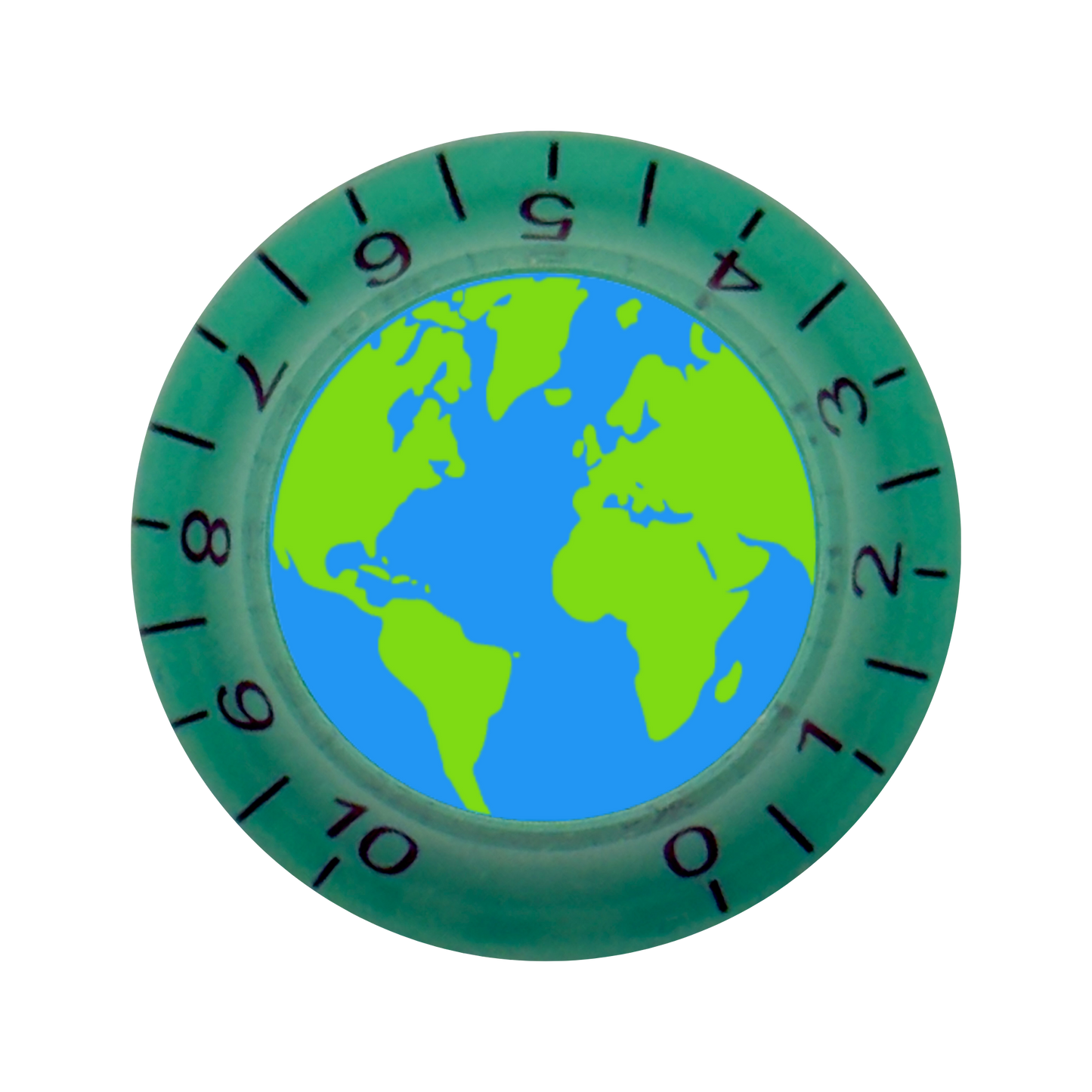 Custom Strums™ Earth Bell-Style Knob (Single)