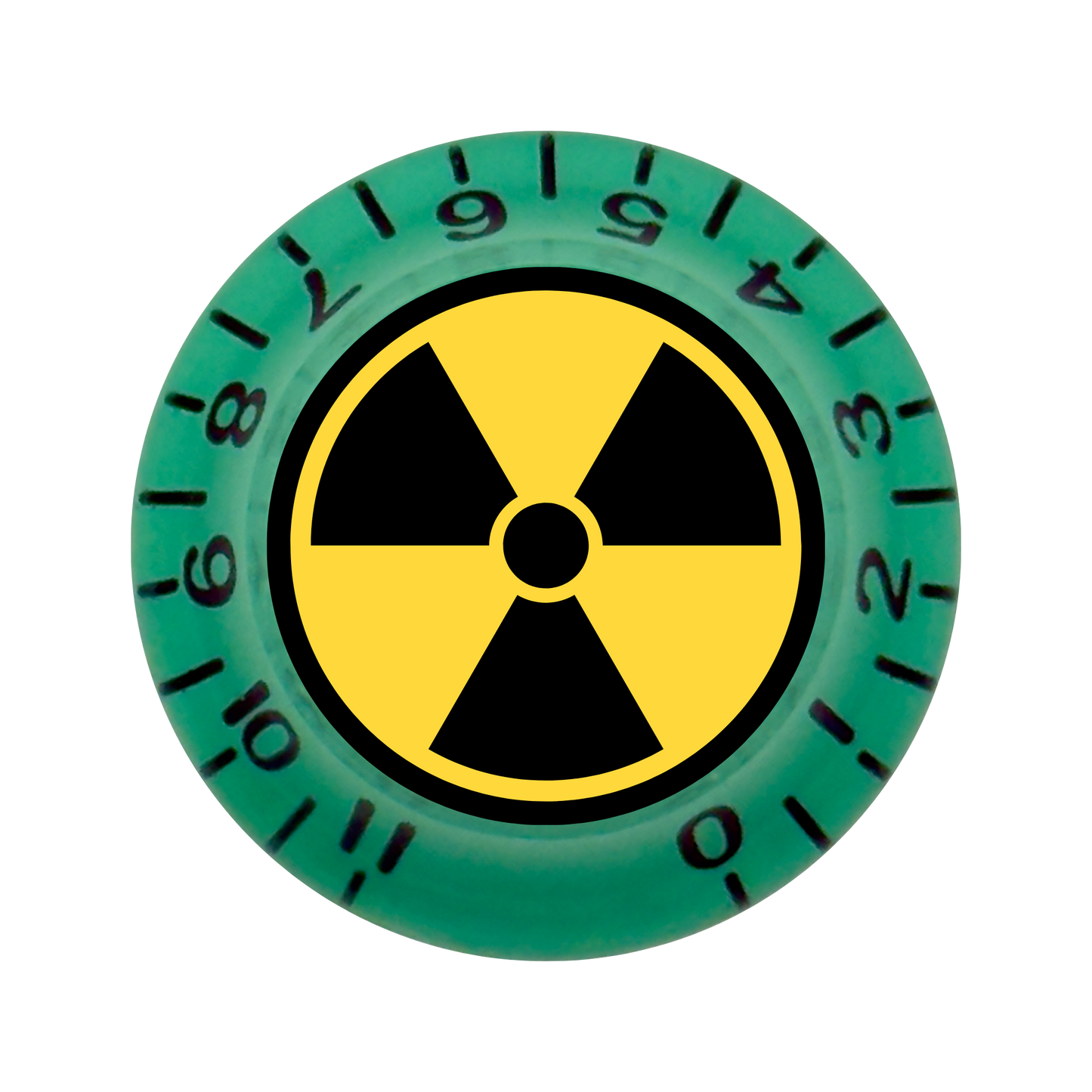 Custom Strums™ Radioactive Bell-Style Knob (Single)