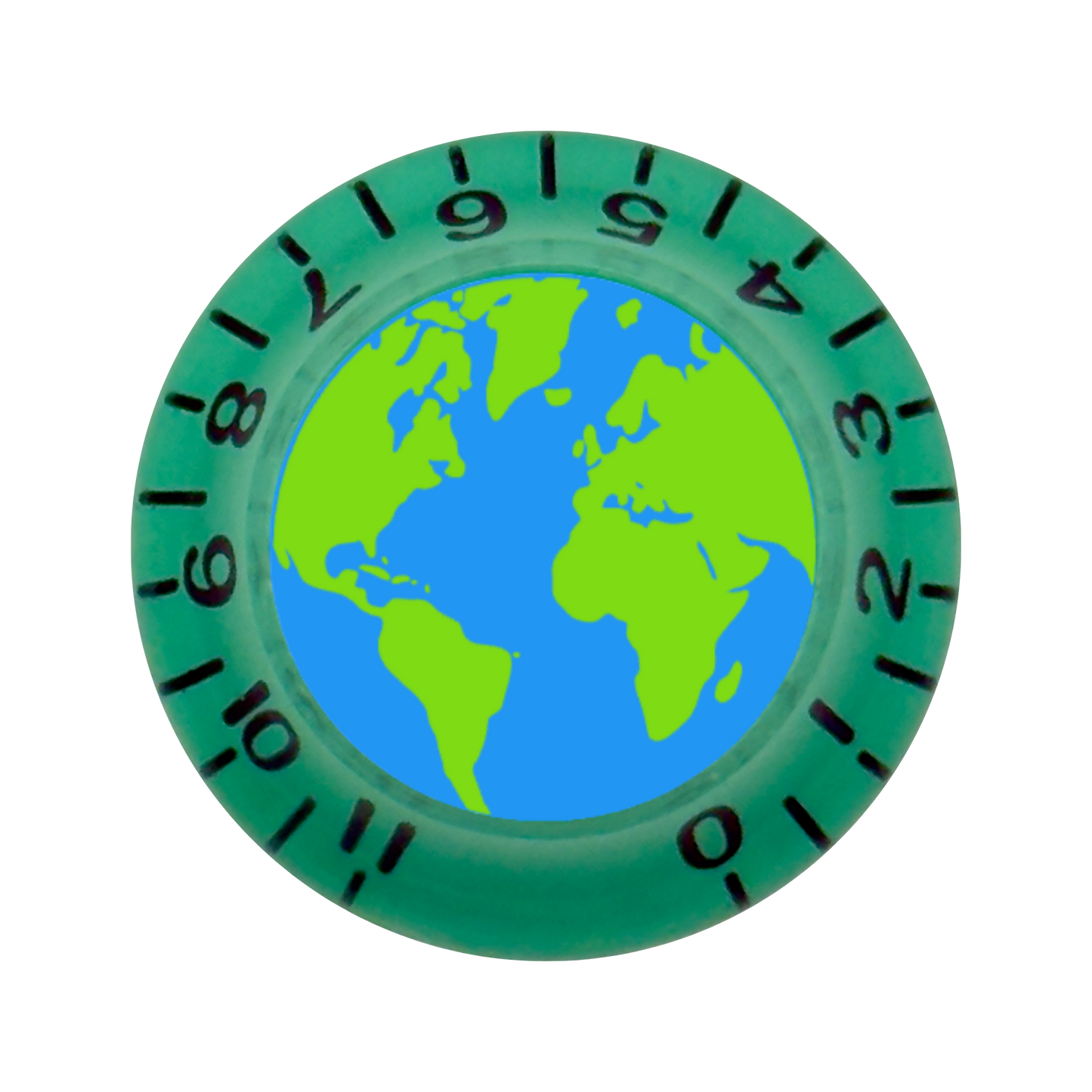 Custom Strums™ Earth Bell-Style Knob (Single)