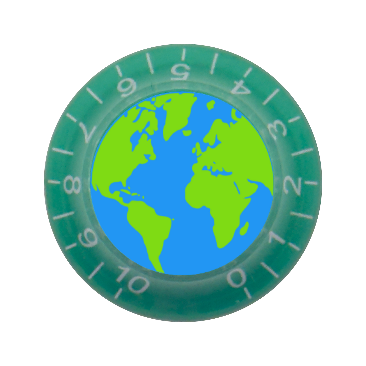 Custom Strums™ Earth Bell-Style Knob (Single)