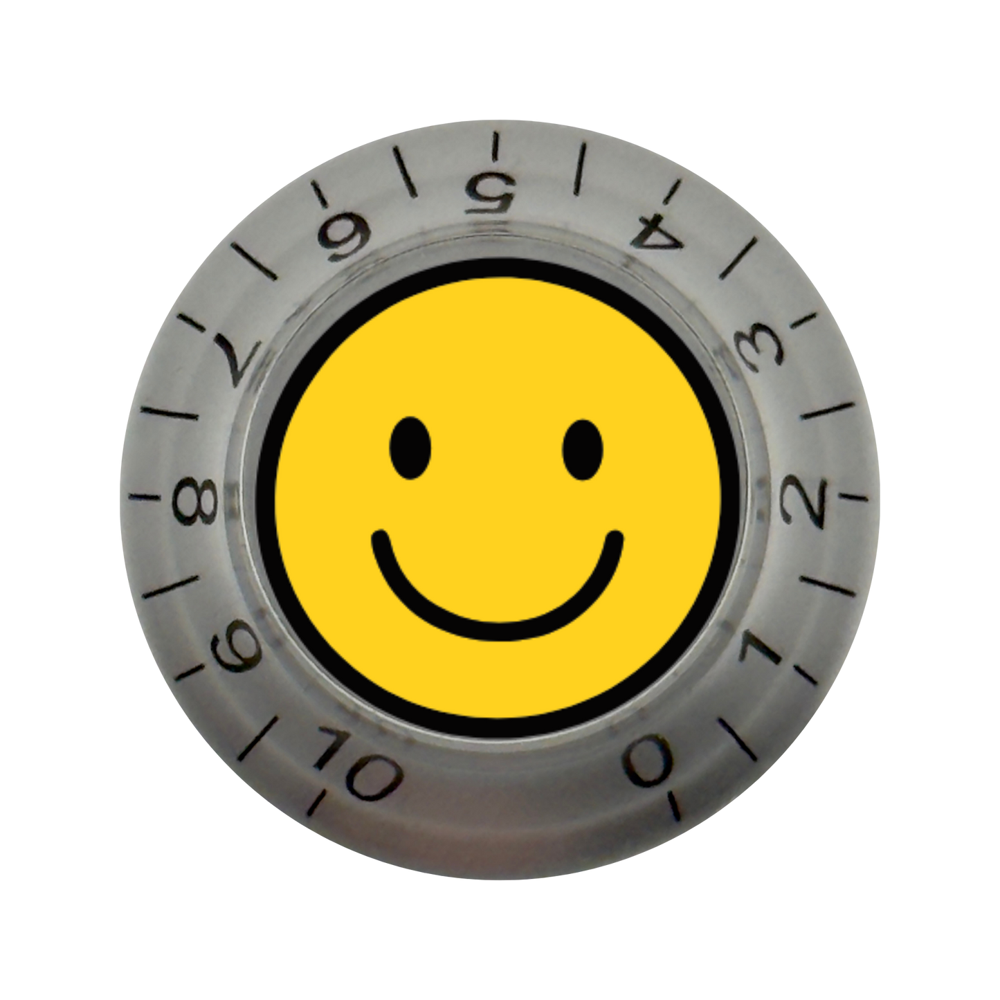 Custom Strums™ Smiley Face Bell-Style Knob (Single)
