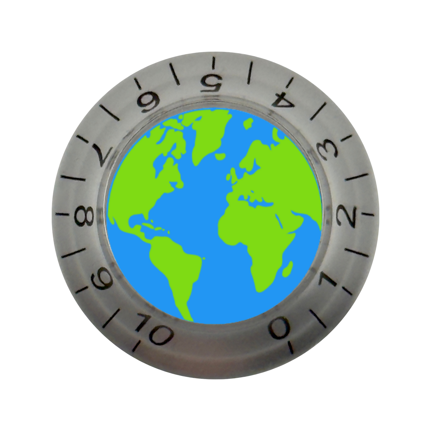 Custom Strums™ Earth Bell-Style Knob (Single)