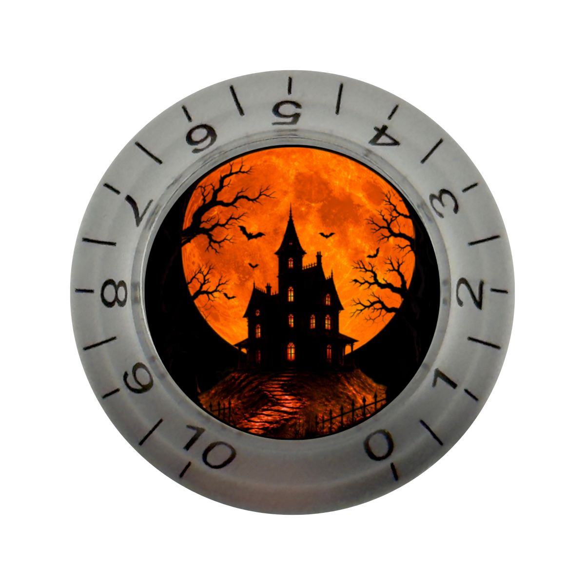 Custom Strums® Haunted Moon Bell-Style Knob Imperial (Single)
