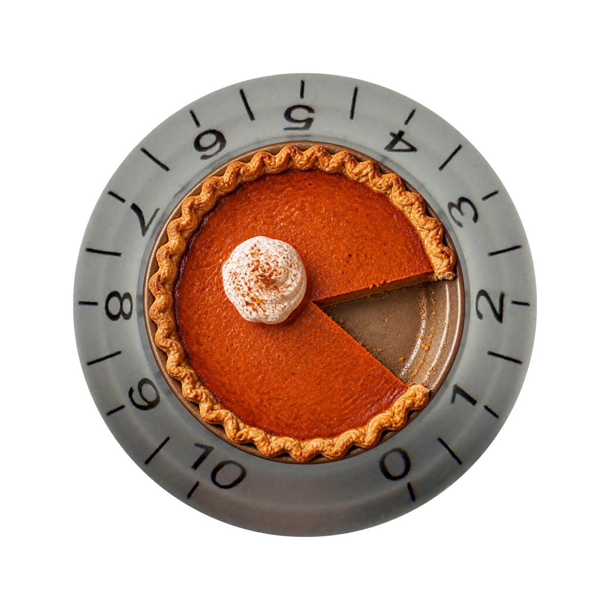 Custom Strums® Pumpkin Pie Bell-Style Knob Imperial (Single)