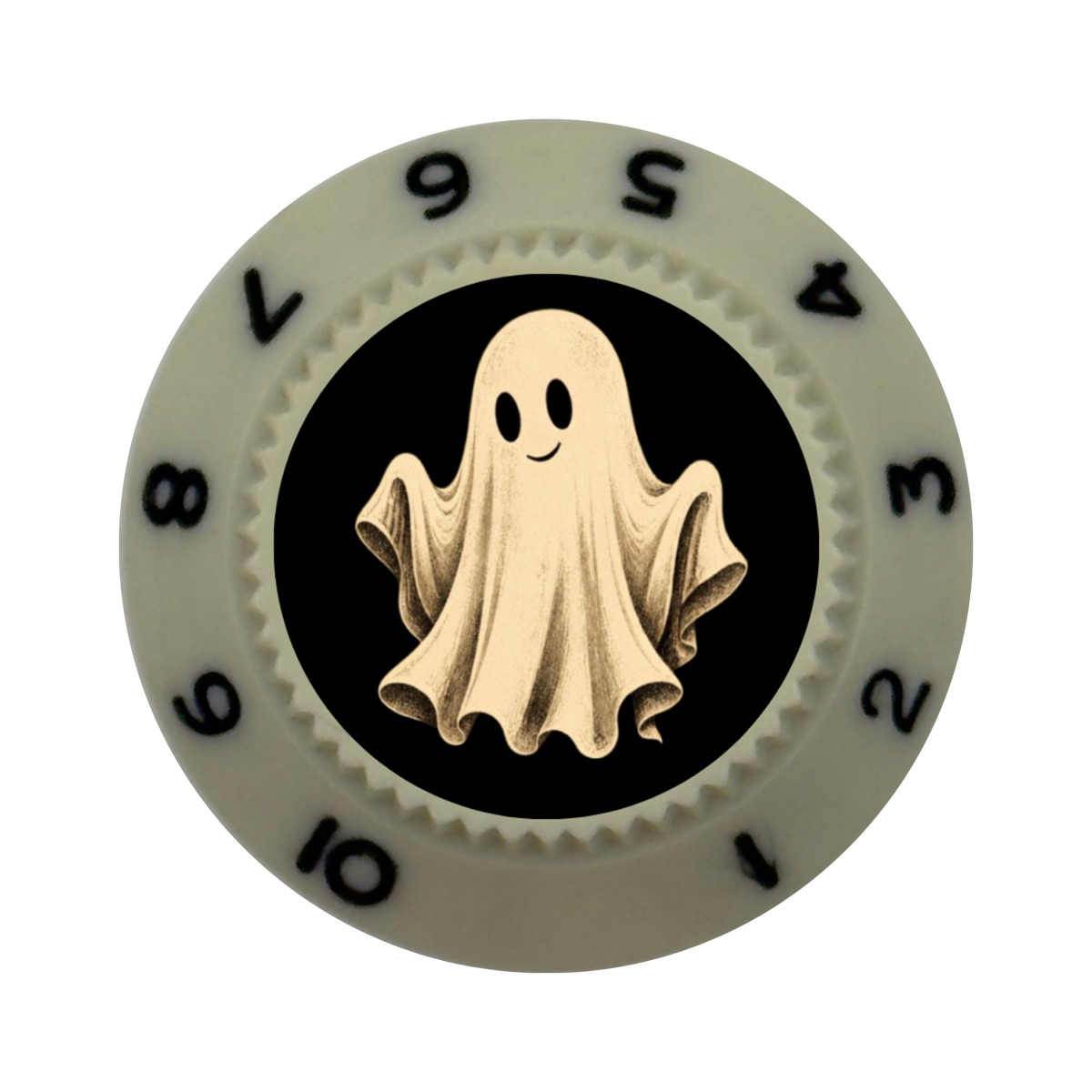 Custom Strums® Vintage Ghost Strat-Style Knob (Single)