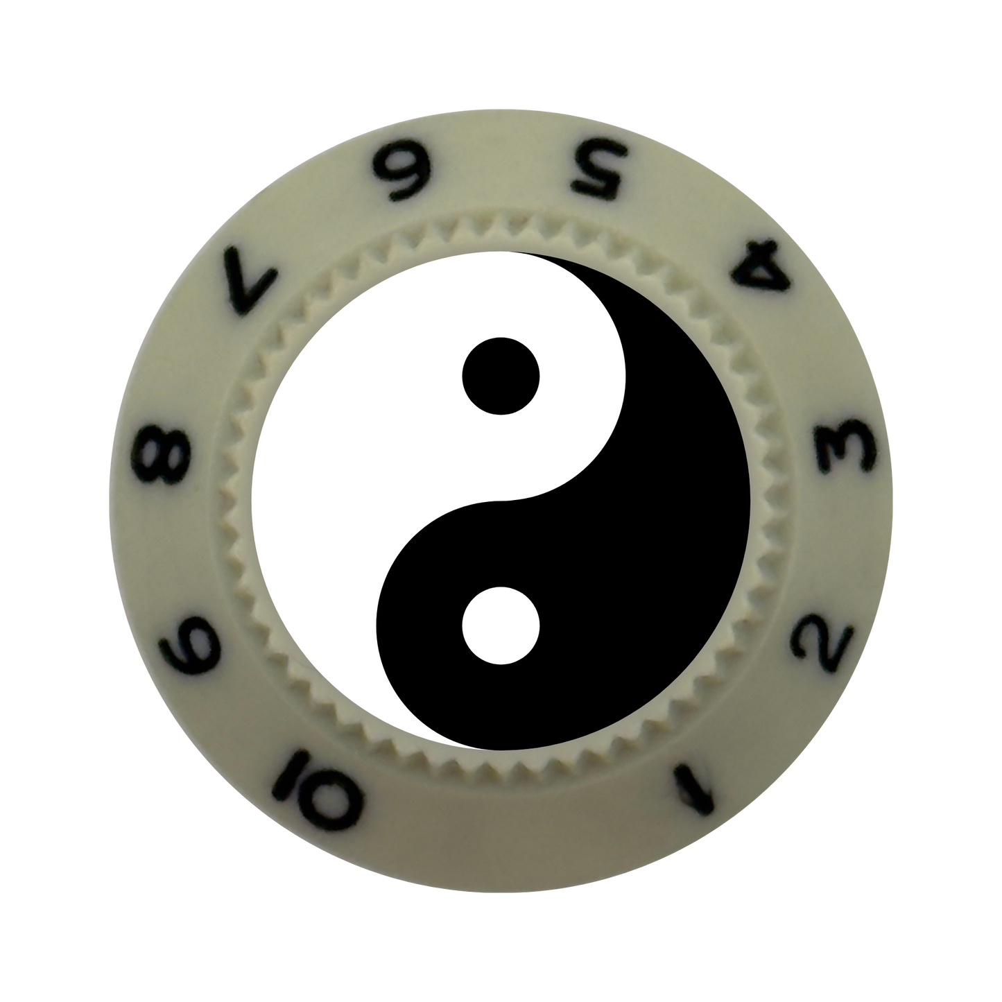 Custom Strums™ Yin and Yang Strat-Style Knob (Single)