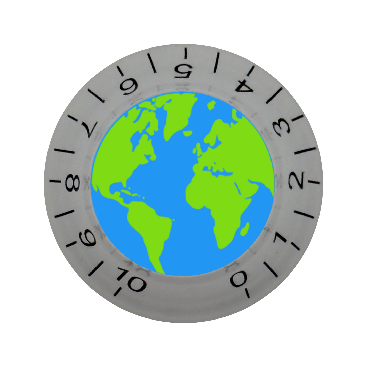Custom Strums™ Earth Bell-Style Knob (Single)