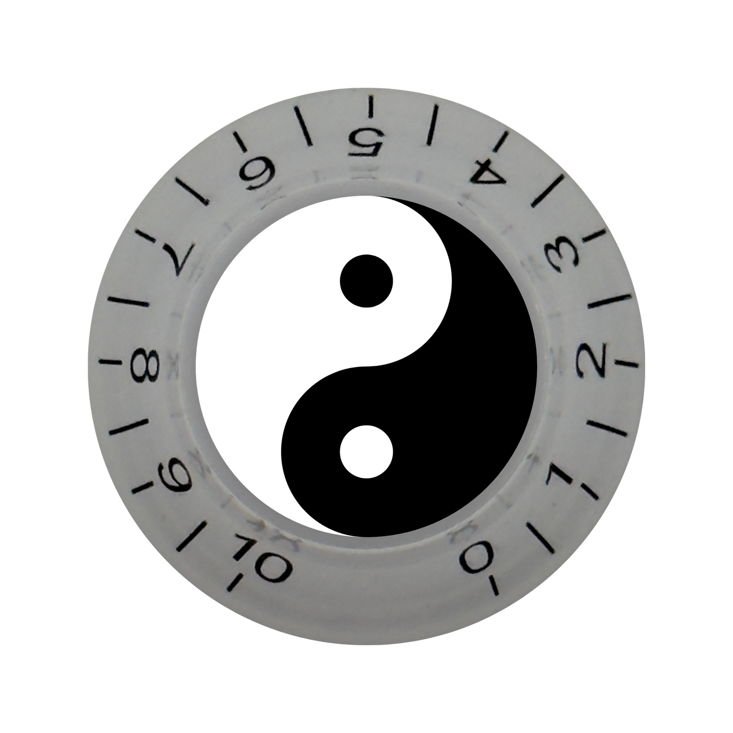 Custom Strums™ Yin and Yang Bell-Style Knob (Single)