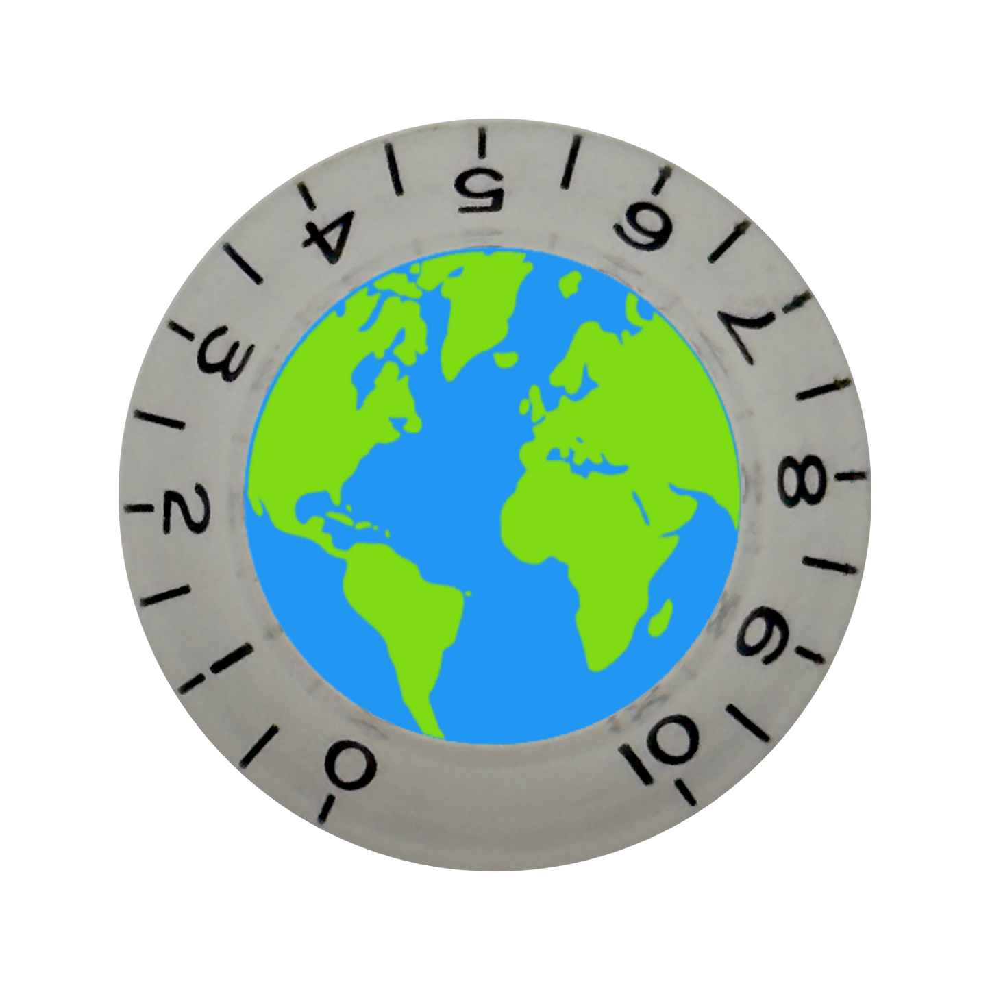 Custom Strums™ Earth Bell-Style Knob (Single)