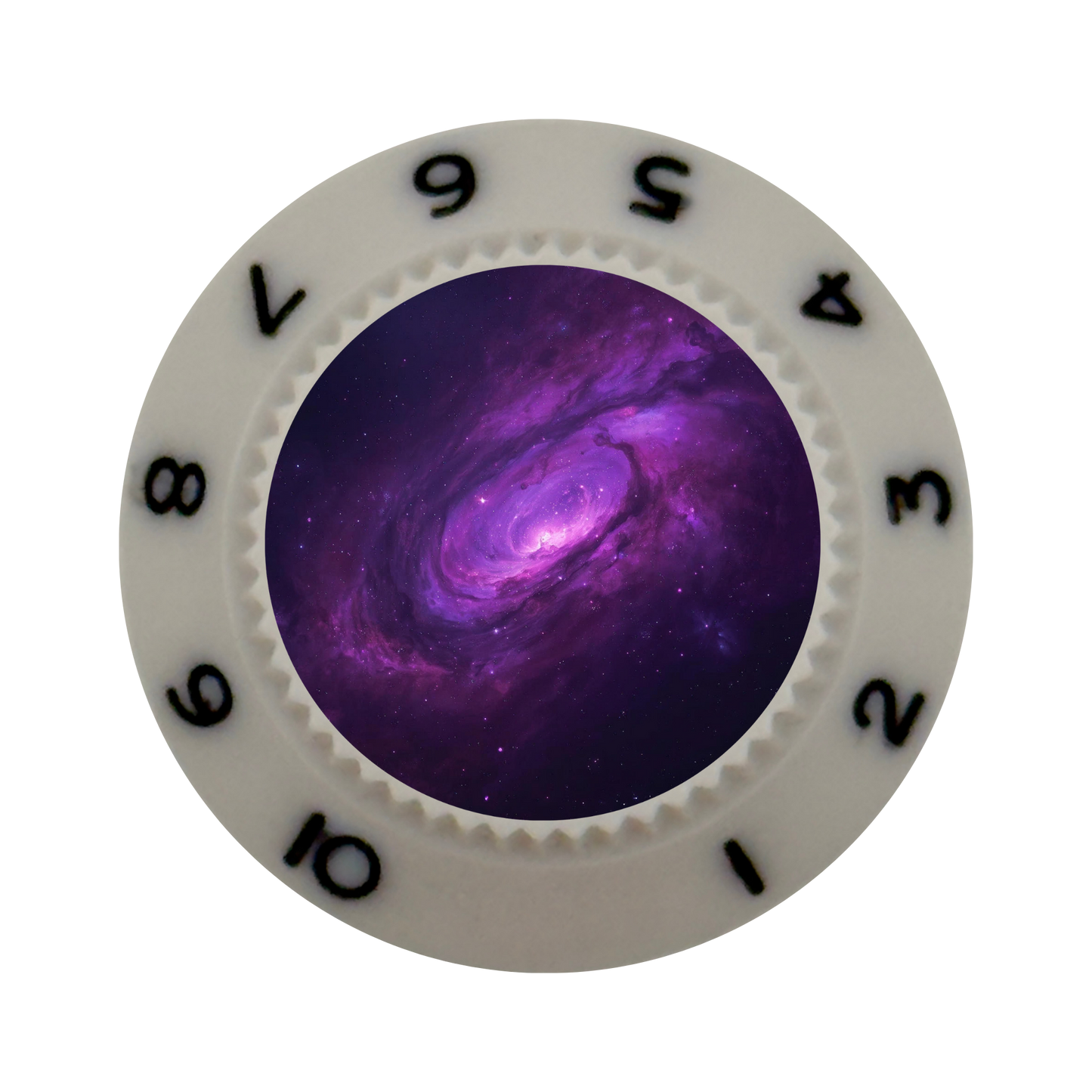 Custom Strums™ Purple Galaxy Strat-Style Knob (Single)