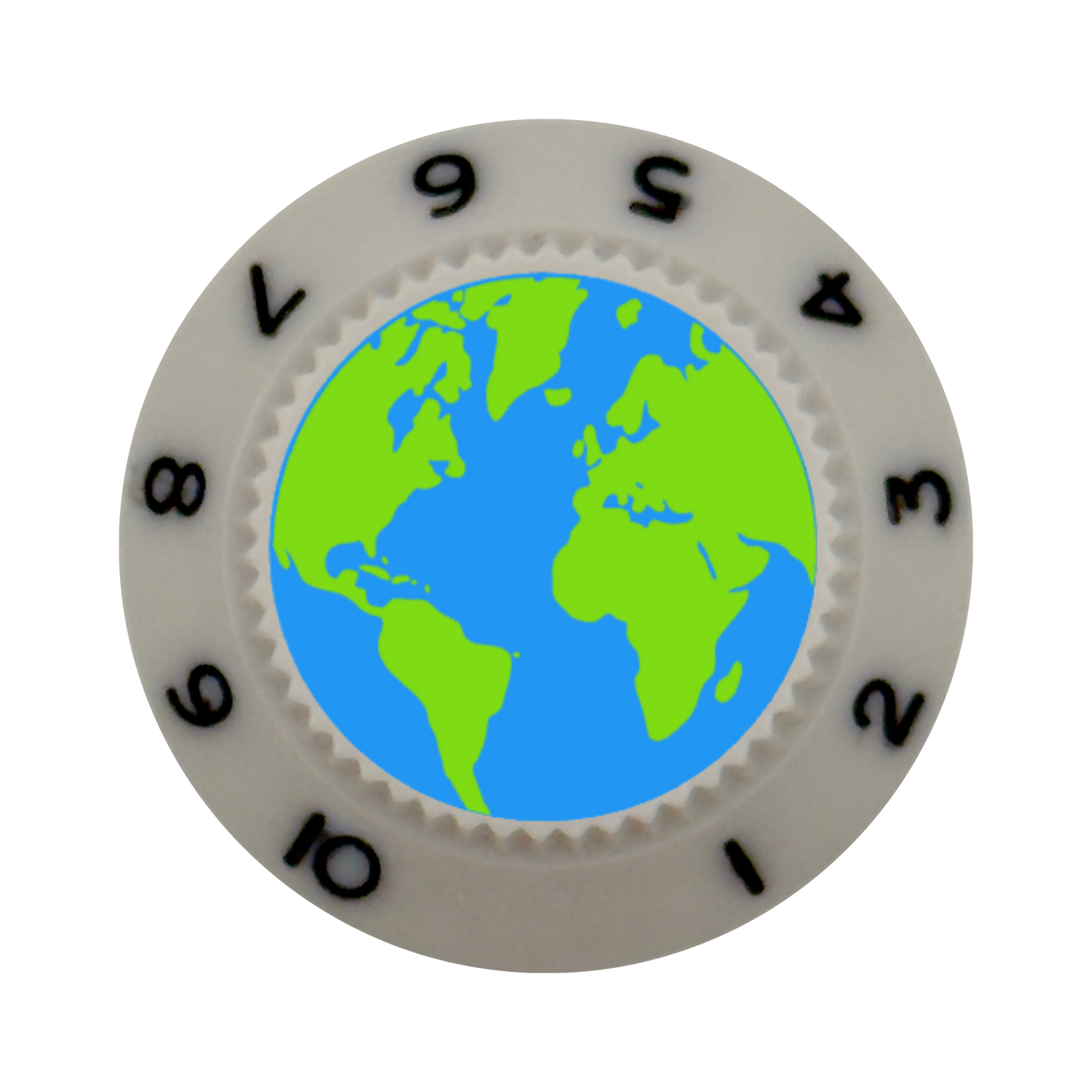Custom Strums™ Earth Strat-Style Knob (Single)