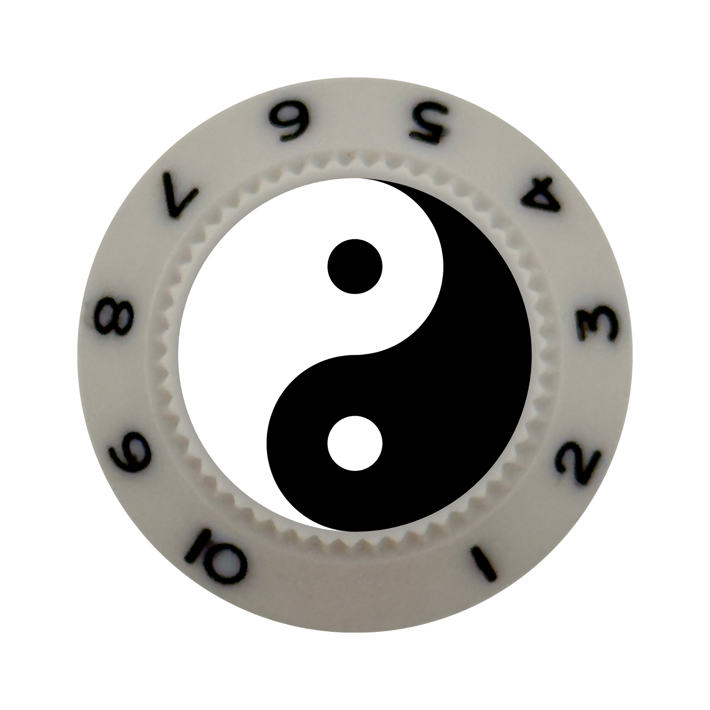 Custom Strums™ Yin and Yang Strat-Style Knob (Single)
