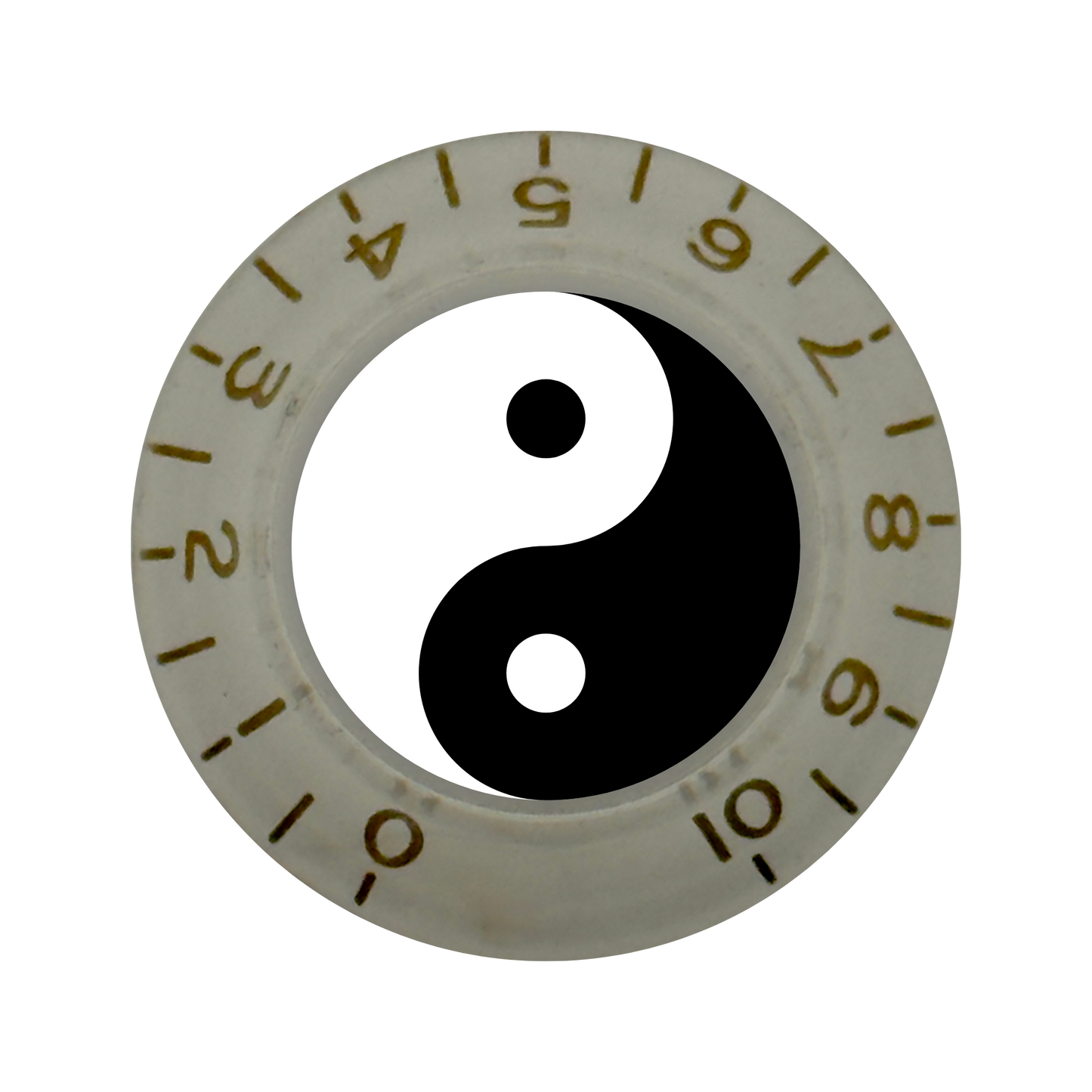 Custom Strums™ Yin and Yang Bell-Style Knob (Single)