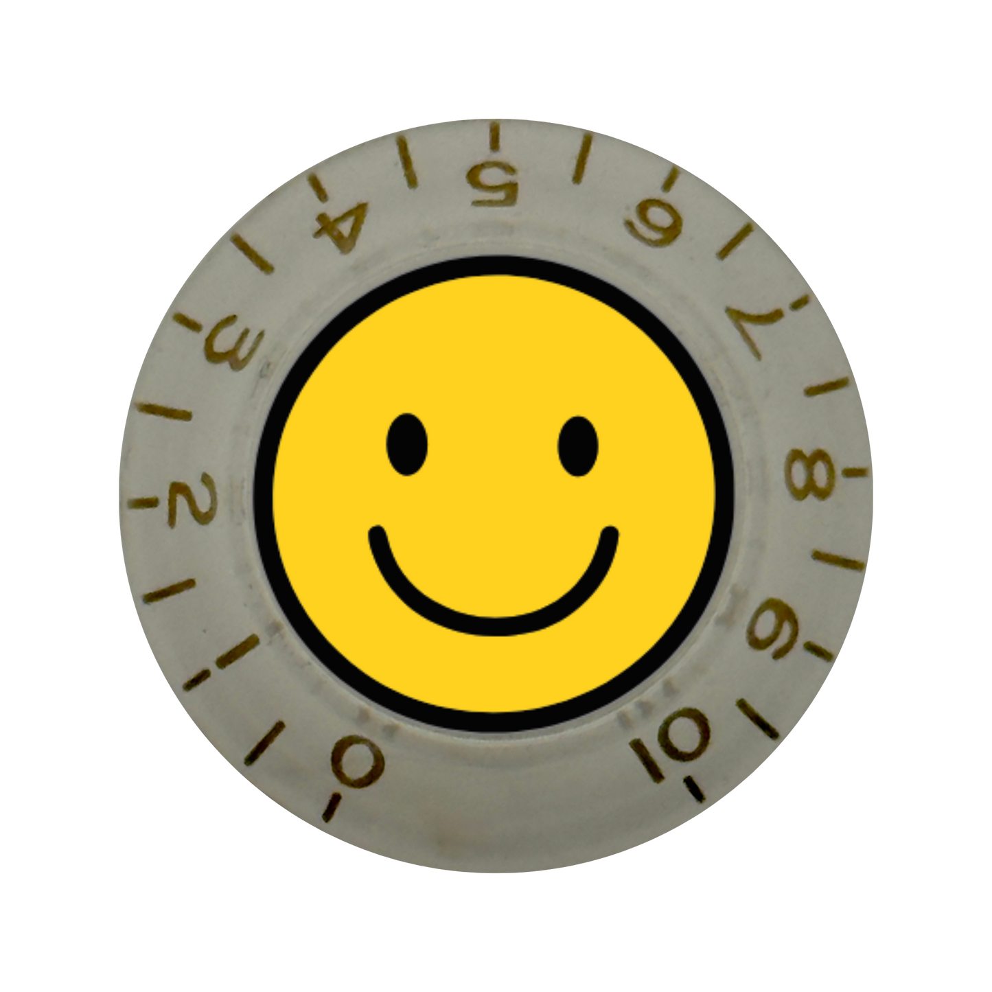 Custom Strums™ Smiley Face Bell-Style Knob (Single)