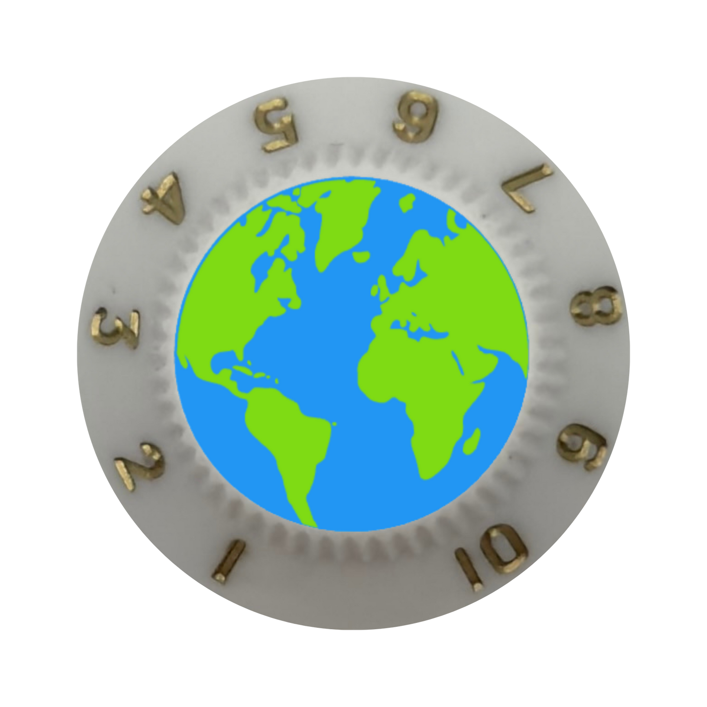 Custom Strums™ Earth Strat-Style Knob (Single)