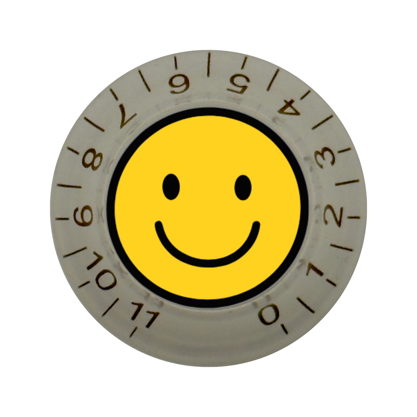 Custom Strums™ Smiley Face Bell-Style Knob (Single)