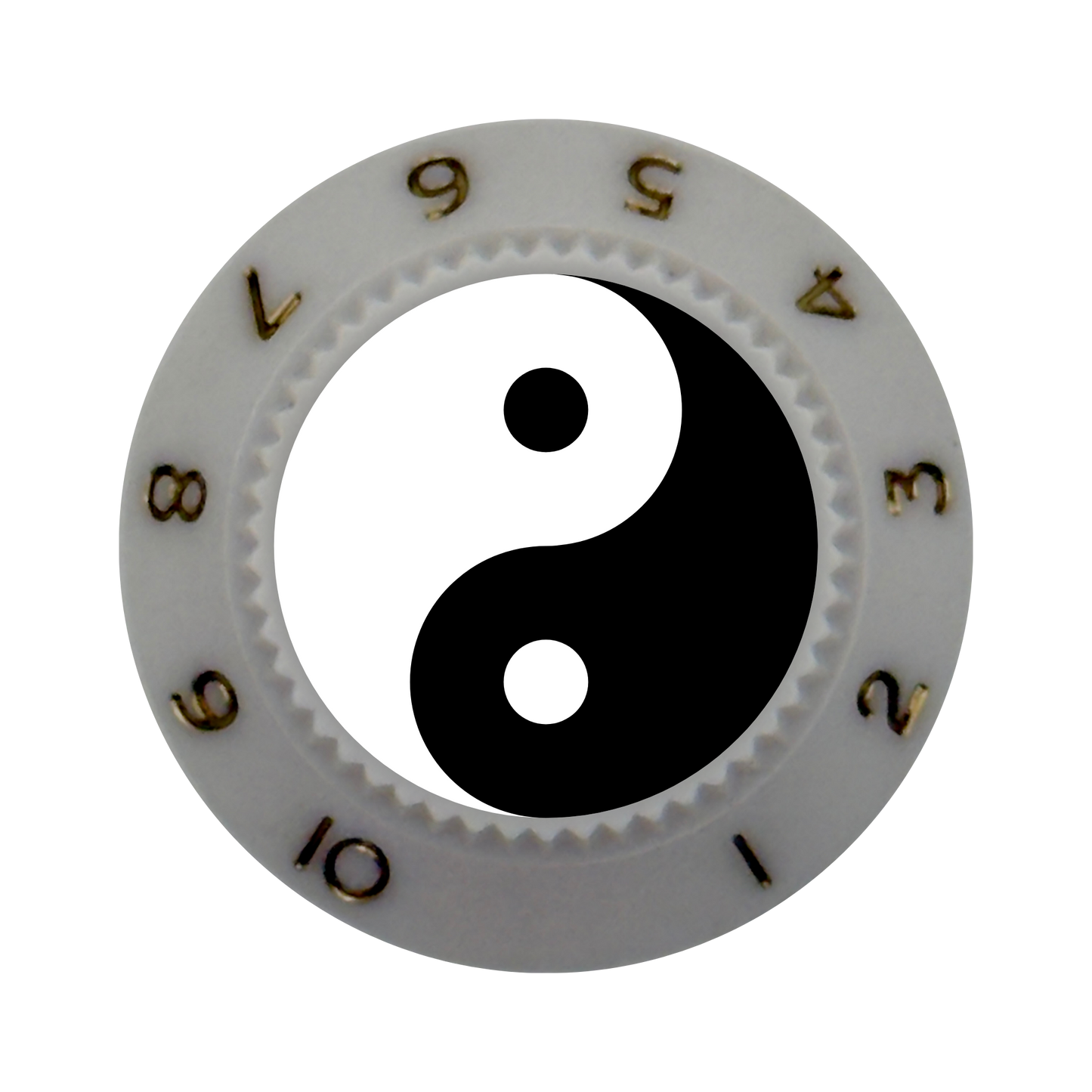 Custom Strums™ Yin and Yang Strat-Style Knob (Single)