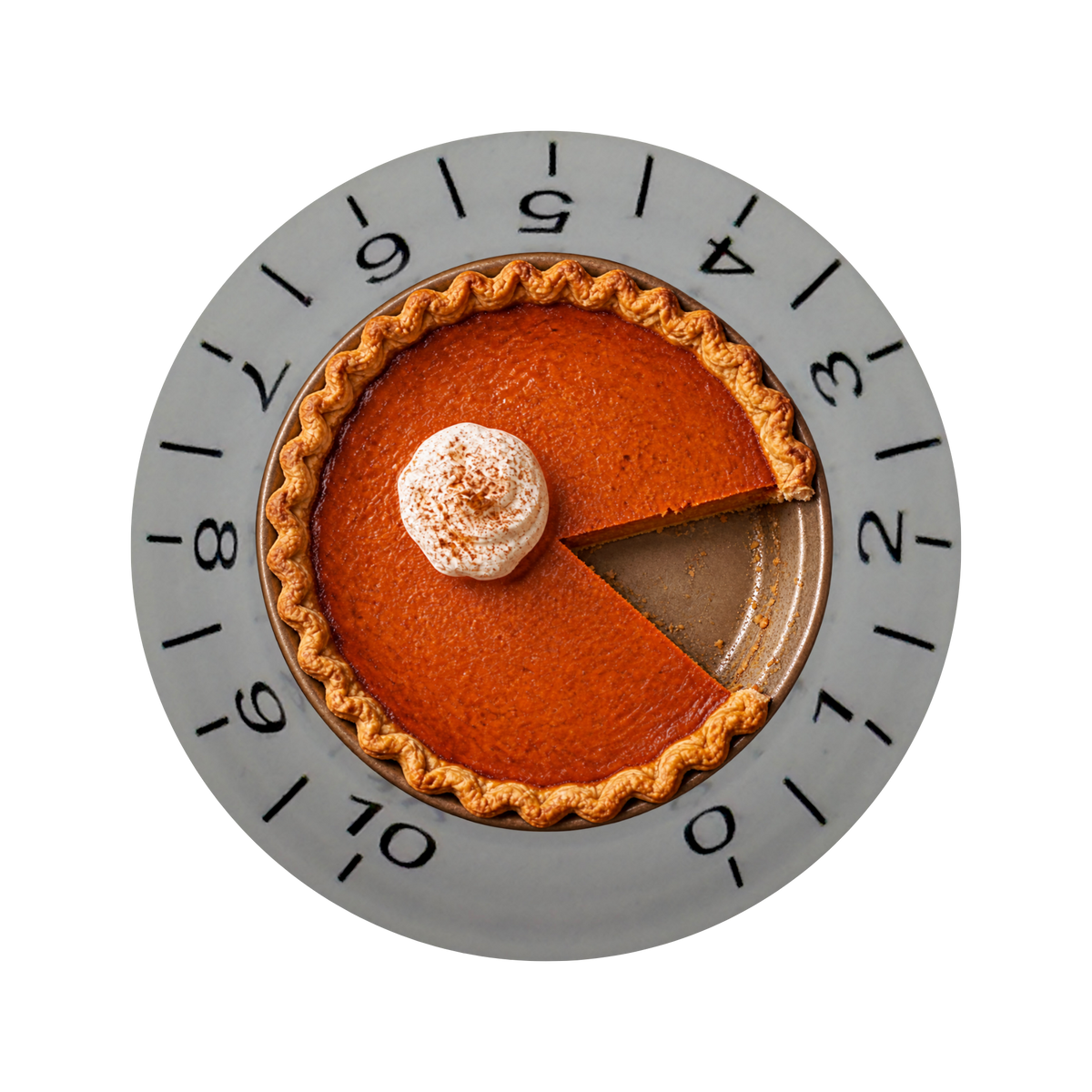 Custom Strums® Pumpkin Pie Bell-Style Knob Imperial (Single)