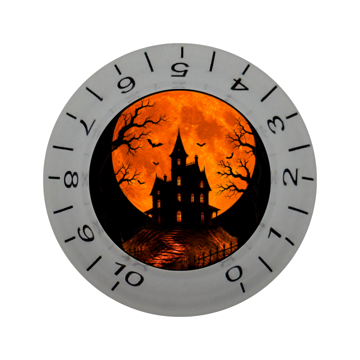 Custom Strums® Haunted Moon Bell-Style Knob Imperial (Single)