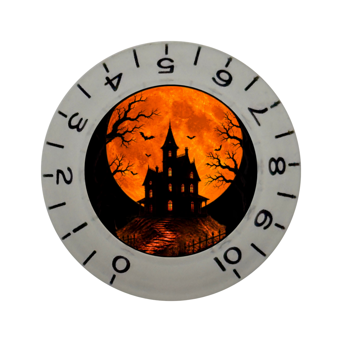 Custom Strums® Haunted Moon Bell-Style Knob Imperial (Single)