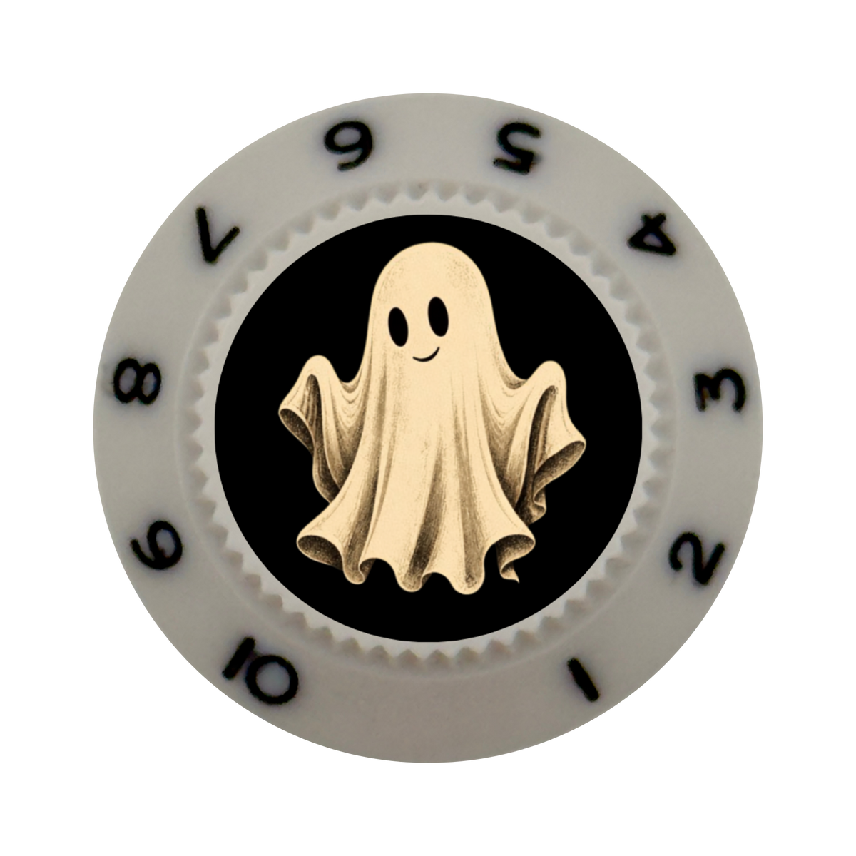 Custom Strums® Vintage Ghost Strat-Style Knob (Single)