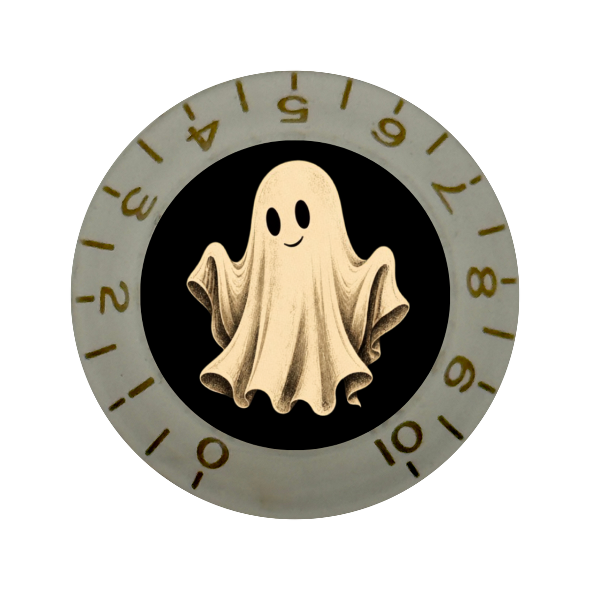 Custom Strums® Vintage Ghost Bell-Style Knob Imperial (Single)