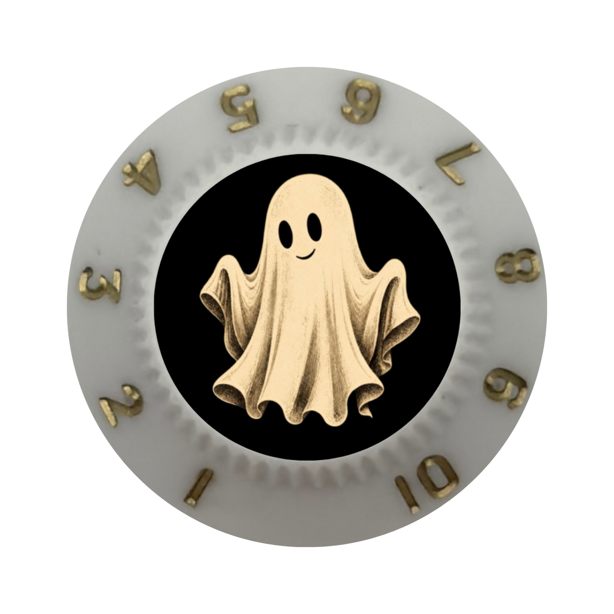 Custom Strums® Vintage Ghost Strat-Style Knob (Single)