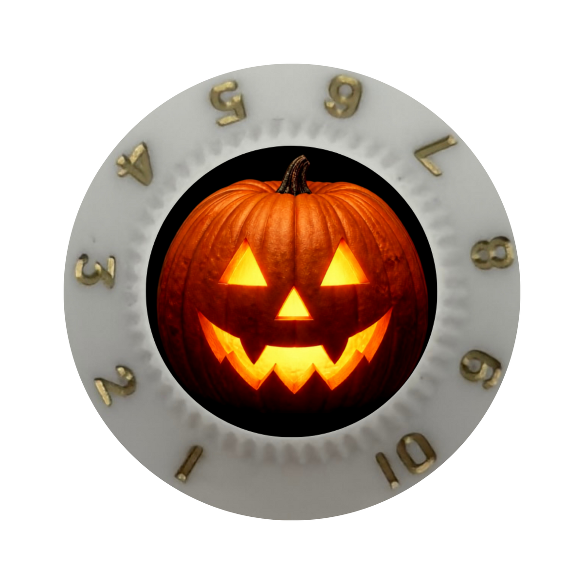 Custom Strums® Jack-o’-Lantern Strat-Style Knob (Single)
