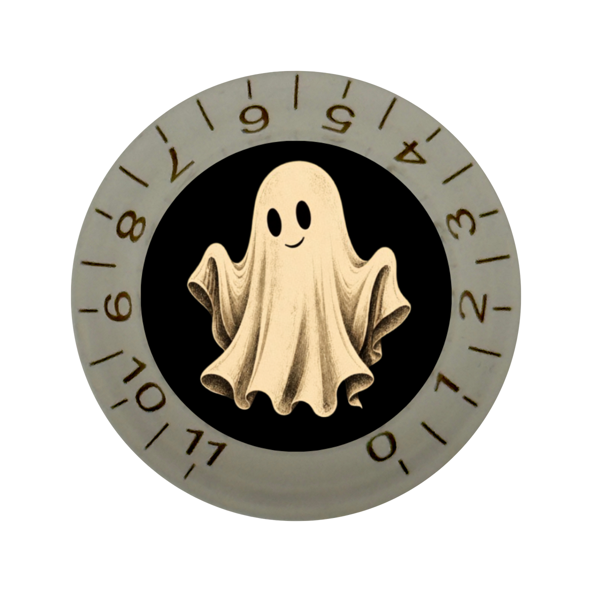 Custom Strums® Vintage Ghost Bell-Style Knob Imperial (Single)