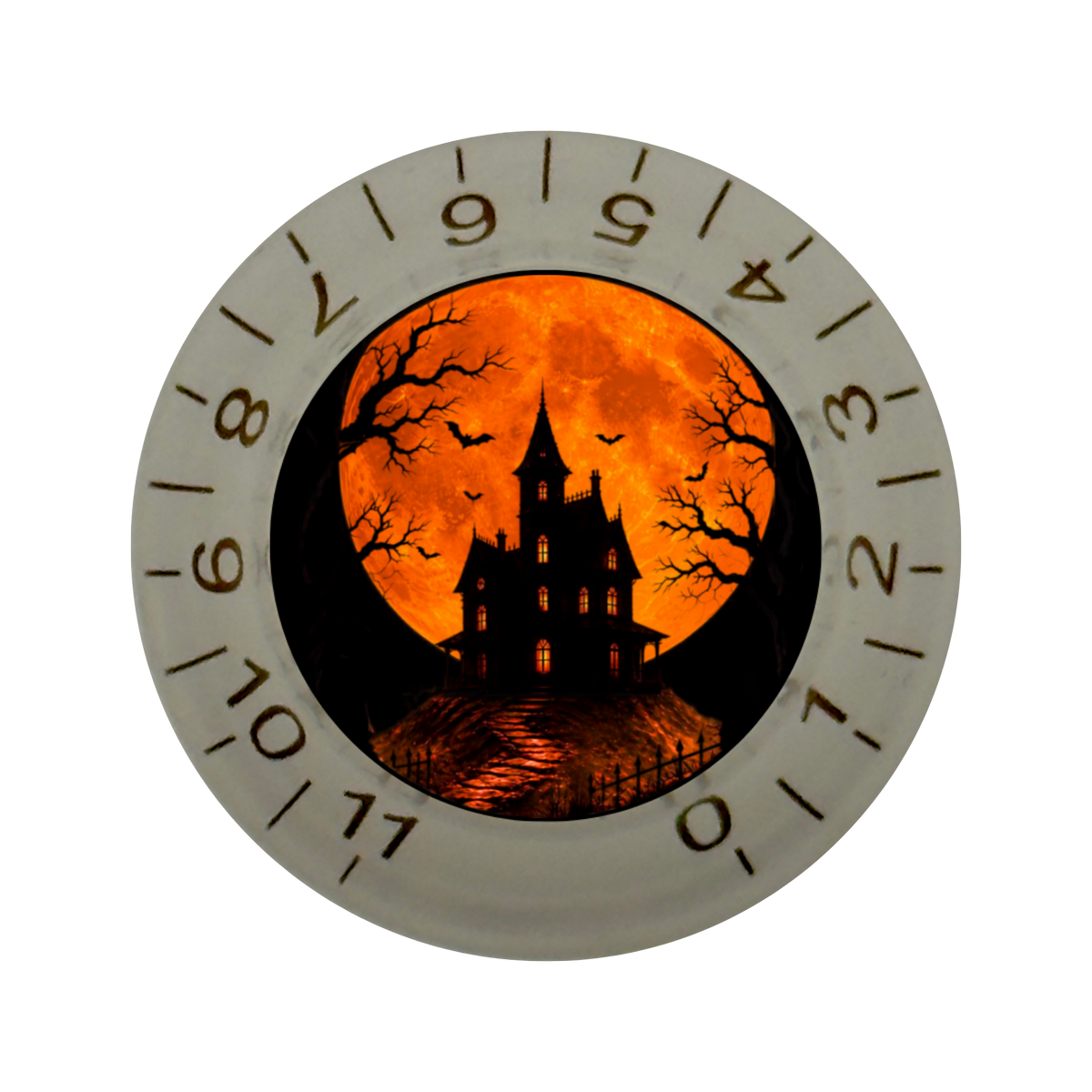 Custom Strums® Haunted Moon Bell-Style Knob Imperial (Single)