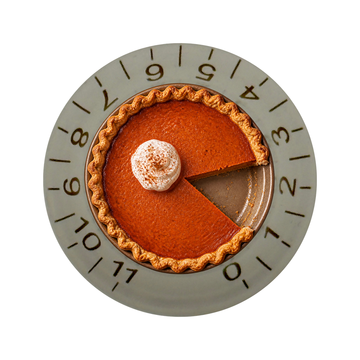 Custom Strums® Pumpkin Pie Bell-Style Knob Imperial (Single)
