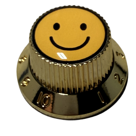 Custom Strums™ Smiley Face Strat-Style Knob (Single)